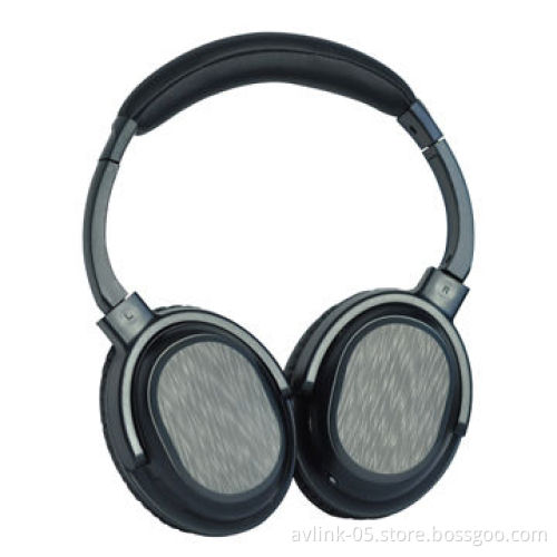Active noise cancelling wireless Bluetooth headphones with APT-X for smartphones and airplane